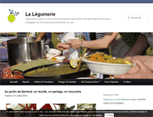 Tablet Screenshot of lalegumerie.org